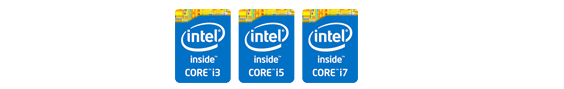 Une gamme de pc Intel Core